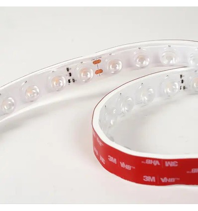 5m 22W/m RGB LED-Streifen - 24V DC, IP68, Wallwasher, 48 LEDs pro Meter
