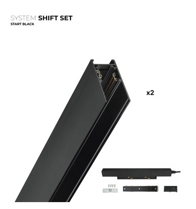 SHIFT Starter-Set - 2 Meter komplett, Schwarz