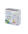 MR16 oder GU10 Downlight-Set - Ohne Leuchtmittel, weiß, Lochausschnitt: Ø7,4 cm, Maße: Ø8,2 cm