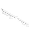 3x SHIFT Strahler-Set - 2 Meter komplett + Strahler, Weiß