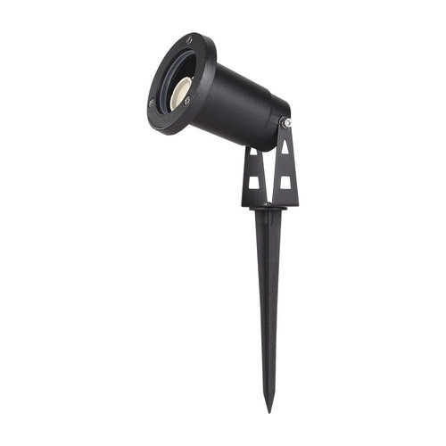V-Tac Mini Gartenstecker - GU10, IP65, Schwarz, ohne Leuchtmittel