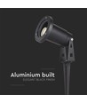 V-Tac Mini Gartenstecker - GU10, IP65, Schwarz, ohne Leuchtmittel