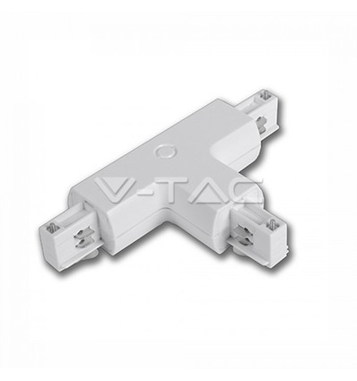 T-Verbinder für Schienen - Weiß
