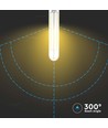 E14 4W LED-Lampe - T20, Kohlefaden