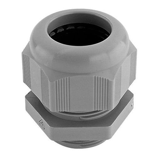 Verschraubung für IP65 Leuchte - Mit Gummiring und Entlastung, 16mm
