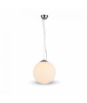 V-Tac Glas Pendelleuchte - Ø25 cm, E27