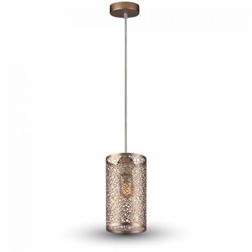 V-Tac Pendelleuchte - Gold, Metall, E27
