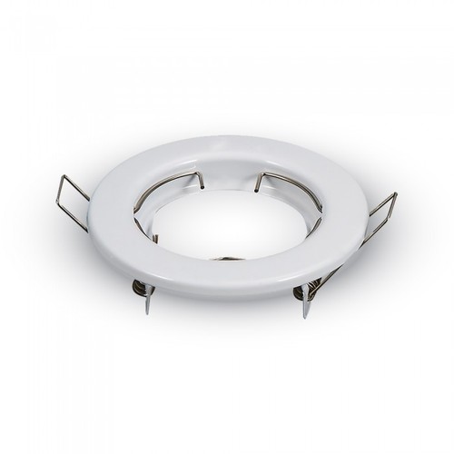 2er Set MR16/GU10 Downlight Kit - Ohne Leuchtmittel, Glanzweiß, Loch: Ø6,5 cm, Maße: Ø8 cm