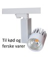 30W 3-Phasen Schienenstrahler - 2700lm, Für Fleisch