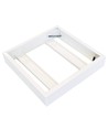 Rahmen für 60x60 LED-Panel - Komplett montiert, weißer Rand