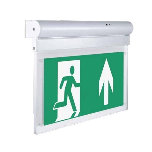 V-Tac LED-Notausgangsschild zur Wand- oder Deckenmontage - 2W, Samsung LED-Chip, 140 Lumen