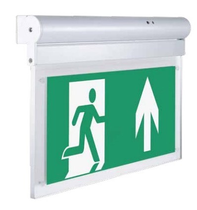 V-Tac LED-Notausgangsschild zur Wand- oder Deckenmontage - 2W, Samsung LED-Chip, 140 Lumen