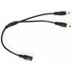 DC-Kabel-Splitter - Für LED-Strips, 5V-48V, schwarz