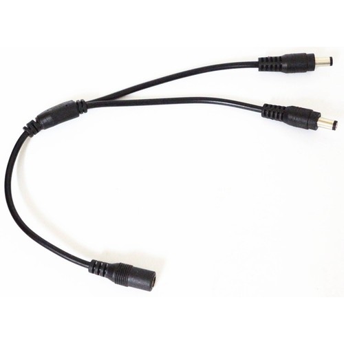 DC-Kabel-Splitter - Für LED-Strips, 5V-48V, schwarz