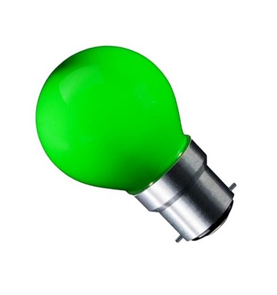 B22 1,8W CARNI LED-Leuchtmittel - Grün