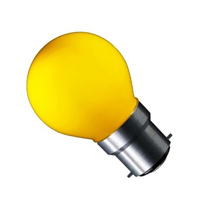 B22 1,8W CARNI LED-Lampe - Gelb