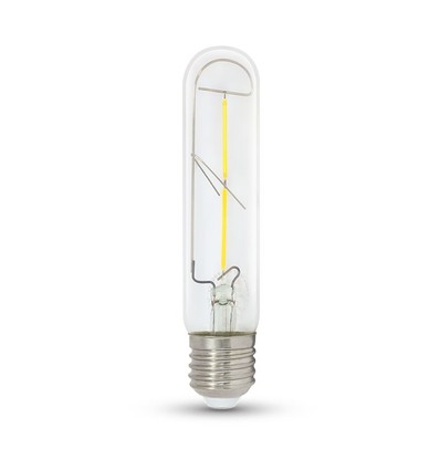 E27 2W LED-Leuchtmittel - Kohlefaden-Optik, T30