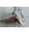 1,5W Ø5,2cm Aufzugs-Spot - Lochausschnitt: Ø4,2 cm, Maße: Ø5,2 cm, 25° Abstrahlwinkel, 2m Kabel