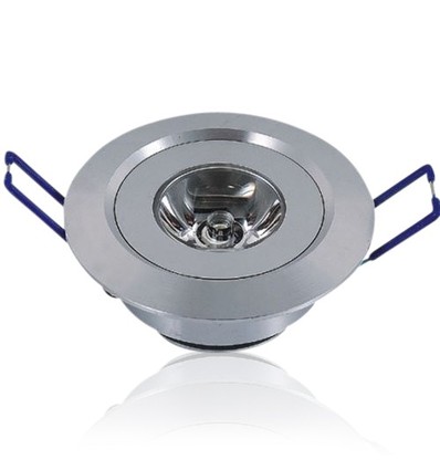 1,5W Ø5,2cm Aufzugs-Spot - Lochausschnitt: Ø4,2 cm, Maße: Ø5,2 cm, 25° Abstrahlwinkel, 2m Kabel