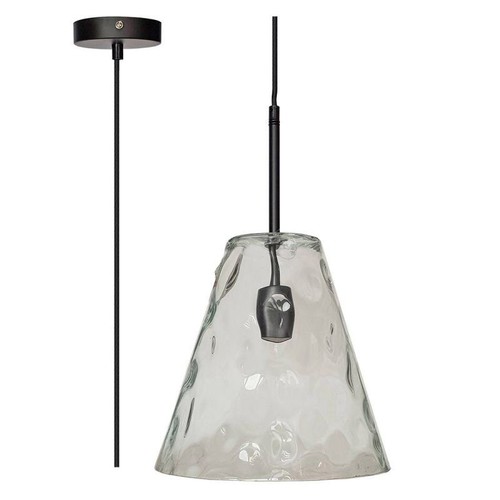 V-Tac moderne Pendelleuchte - Kegelförmiges Glas, Ø27 cm, E27