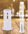 V-Tac 10W LED Gartenlampe - Weiß, 80 cm, IP65, 230V