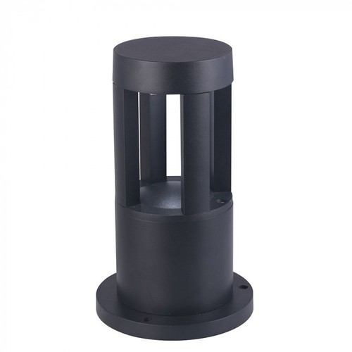 V-Tac 10W LED Gartenlampe - Schwarz, 25 cm, IP65, 230V