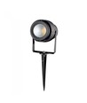 V-Tac 12W LED Gartenlampe - Schwarz, mit Erdspieß, IP65, 230V