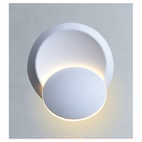 5W LED Wandleuchte Weiß - IP20 Innenbereich, rund, drehbar, inkl. Leuchtmittel