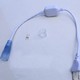 Stecker für D16 Neon Flex LED - Inkl. Endkappe, IP67, 230V