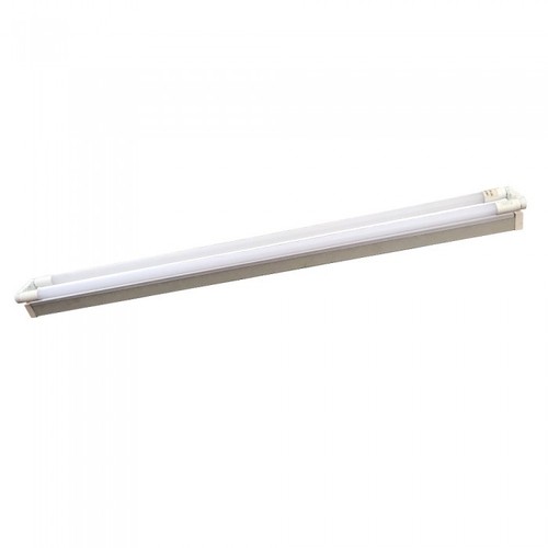 V-Tac 150 cm Doppel-LED-Grundleuchte - Inkl. 2 Stk. 22W LED-Röhren, IP20