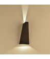 6W LED-Wandleuchte - IP65 Außenbereich, Schwarz, inkl. Leuchtmittel