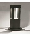 V-Tac 10W LED Gartenlampe - Schwarz, 25 cm, IP65, 230V