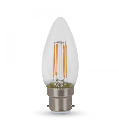B22 4W LED-Kerzenlampe - Samsung LED-Chip, Filament