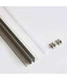 Troldtekt-Schiene 60 cm für LED-Strips - Versenkt, verlängerbar