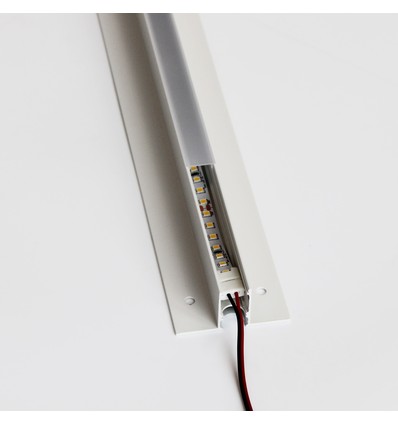 Troldtekt-Schiene 60 cm für LED-Strips - Versenkt, verlängerbar