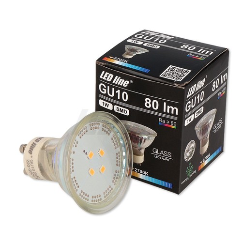 GU10 1W Grüne LED-Spot