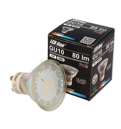 GU10 1W Grüne LED-Spot