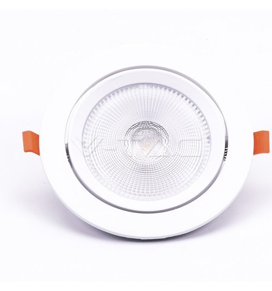20W Ø17cm LED-Strahler - Ausschnitt: Ø14,5 cm, Maße: Ø17 cm, 3 cm hoch, Samsung LED-Chip