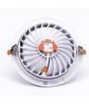 30W Ø22,5cm LED Spotlight - Ausschnitt: Ø19,5 cm, Maße: Ø22,5 cm, 3 cm hoch, Samsung LED Chip