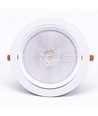 30W Ø22,5cm LED Spotlight - Ausschnitt: Ø19,5 cm, Maße: Ø22,5 cm, 3 cm hoch, Samsung LED Chip