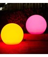 V-Tac RGB LED Kugel - Wiederaufladbar, mit Fernbedienung, Ø40 cm