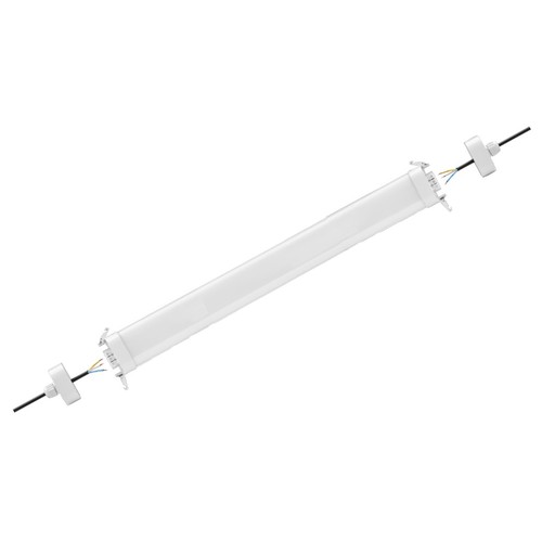 120cm 40W LED-Wannenleuchte, durchverdrahtet - IP65, Easy connect