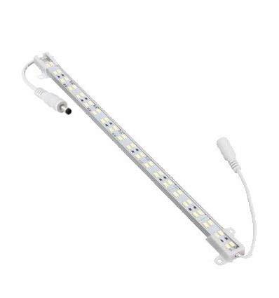 0,5m 10,5W Wasserdichtes Alu-Profil für Pflanzenwachstum - 24V DC, IP65, 3:1 Rot/Blau-Verhältnis, mit Stecker