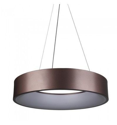 30W dimmbarer LED-Kronleuchter - Kaffeefarben, weiches Licht, warmweiß