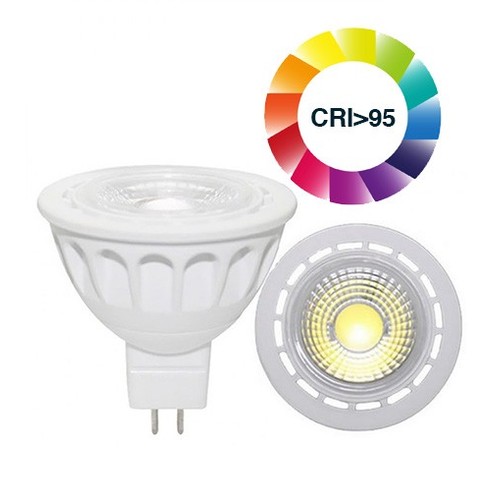 GU5.3 3W dimmbar LUX3 LED-Spot - 12V, MR16, RA 97