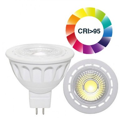 GU5.3 3W dimmbar LUX3 LED-Spot - 12V, MR16, RA 97