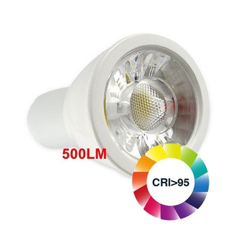 GU5.3 4,5W dimmbar LUX5 LED Spot - 12V, MR16, RA 95