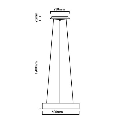 30W dimmbarer LED-Kronleuchter - Schwarz, weiches Licht, warmweiß