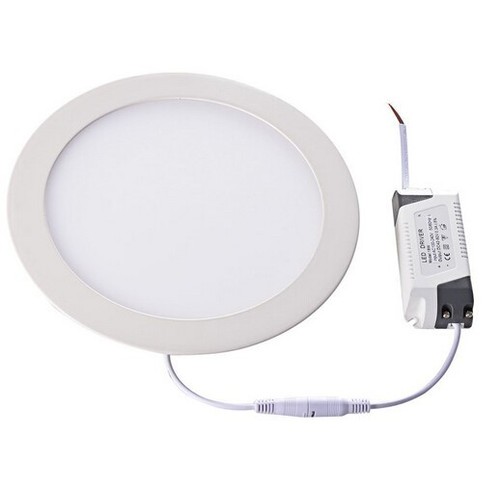 11W Ø20cm LED Einbaupanel - Ausschnitt: Ø18 cm, Maße: Ø20 cm