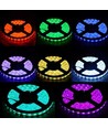 5m 4,8W/m RGB LED-Streifen - 12V DC, IP20, 30 LEDs pro Meter
